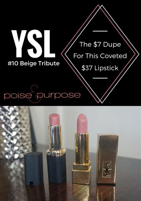 beige tribute ysl dupe